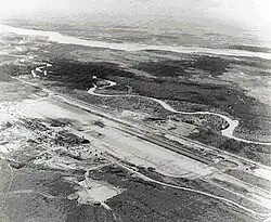 Mile 26 Satellite Field, now Eielson AFB in 1945