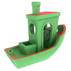 3DBenchy (2015), designed to test 3D printing