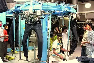 Adding 3D crunching, whiskers, and wrinkles to jeans to make them look more used