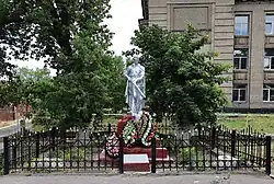Mass grave of Soviet soldiers