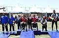 Para archery recurve bow men's team medal ceremony