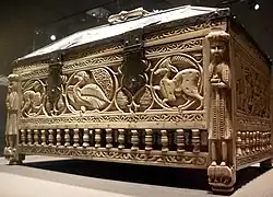 Ivory reliquary