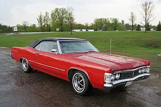 1969 Mercury Monterey convertible