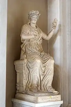 Muse Clio, II c. AD from the theatre