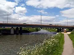 A18 in Brigg over the River Ancholme