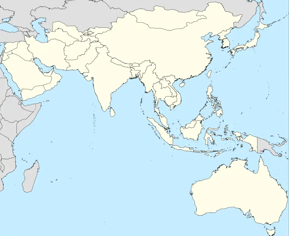 2010 AFC Cup is located in Asian Football Confederation