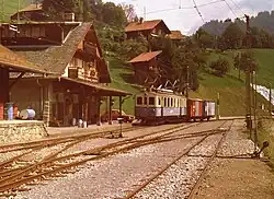 Goods traffic was still handled in 1979