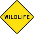 (W5-SA112) Wildlife (used in South Australia)