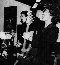 Rites of Spring members Guy Picciotto (left) and Mike Fellows (right) performing