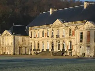 The abbey of Valasse, in 2004