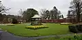 Bandstand at Aberdare Park, refurbished in 2019 to celebrate 150th Anniversary of Park opening