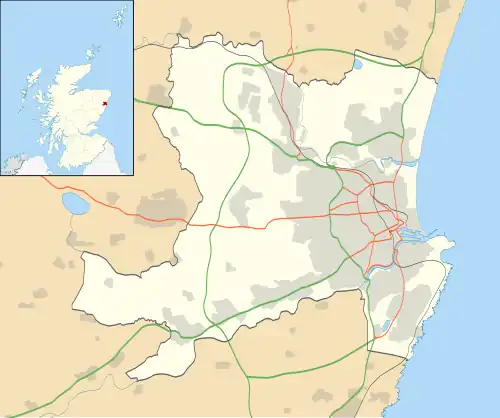 Rubislaw is located in Aberdeen City council area