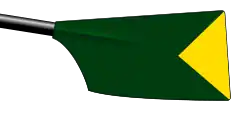 Image showing the rowing club's blade colours