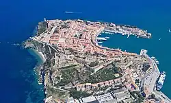 Aerial view of Portoferraio