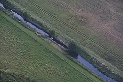 Aerial photograph of Willows Lock, Keddington