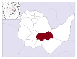 Location in Kabul Province