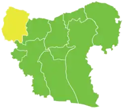 Afrin District in Syria