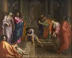 Agostino, Christ and the Woman Taken in Adultery