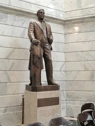Vice President Alben W. Barkley (1960–1963), Kentucky State Capitol.