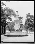 Statue in Allegheny West Park, Pittsburgh, Pennsylvania