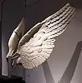 Marble wings from a Nike statue