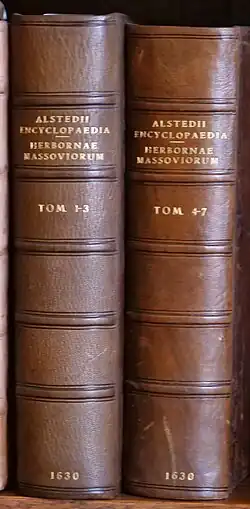 Alsted's Encyclopedia (1630)