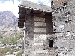 Altit fort Hunza view for basement