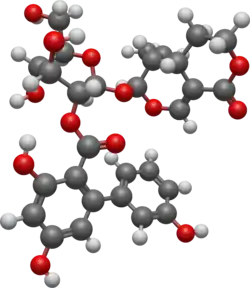 Chemical structure of amarogentin