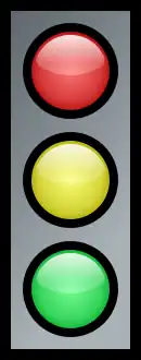 A drawing of a streetlight that can be interactive