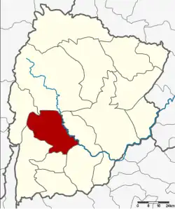 District location in Chaiyaphum province