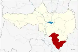 District location in Nakhon Sawan province