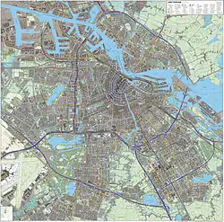 Amsterdam and Amsterdam-South (below)