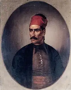Greek national hero Anastasios Tsamados