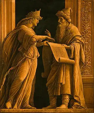 Andrea Mantegna A Sibyl and a Prophet (1495-1500)