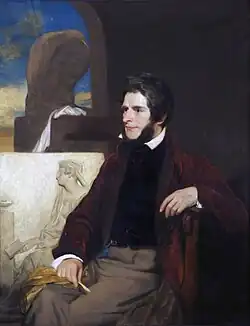Portrait of John Gibson by Andrew Geddes