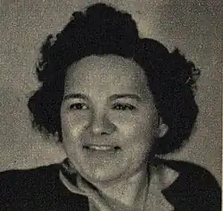 Portrait photograph of Angèle Chevrin