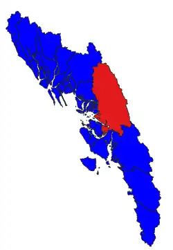 Location in Rakhine State