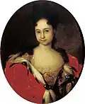 Grand Duchess Anna Petrovna, before 1716