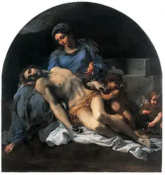 Pietà, c. 1600, Annibale Carracci, National Museum of Capodimonte