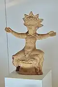 Statue of a sun god
