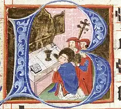 Monks celebrating Mass