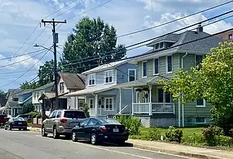 Historic houses on South Rolfe Street
