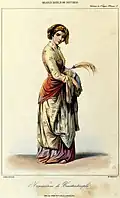 Armenian woman from Constantionpolis, 1844