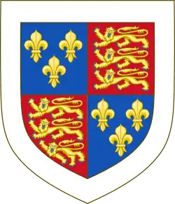 Arms of Humphrey of Lancaster, 1st Earl of Pembroke (fifth creation)