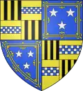 Arms of John Murray, 1st Earl of Atholl