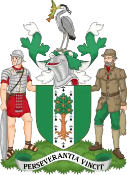 The arms of Kesteven County Council
