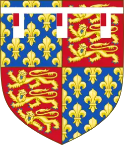 Arms of Lionel of Antwerp, Duke of Clarence