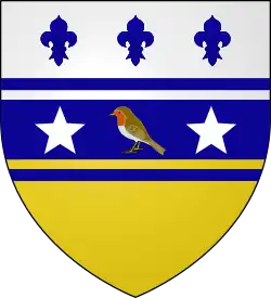 Arms of Muir Baronets of Deanston, Lord Provost of Glasgow.