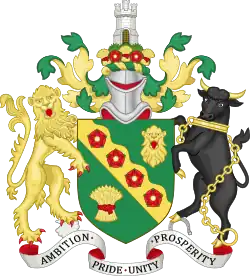 Coat of arms of West Northamptonshire