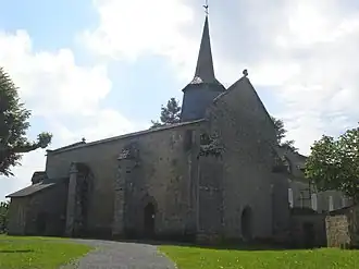 The church of Arrènes